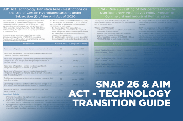 SNAP 26 & AIM ACT Technology Transition Guide